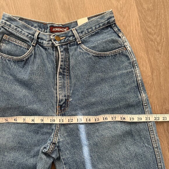 VINTAGE Jordache Mid Blue High Waist Jeans - Picture 10 of 15